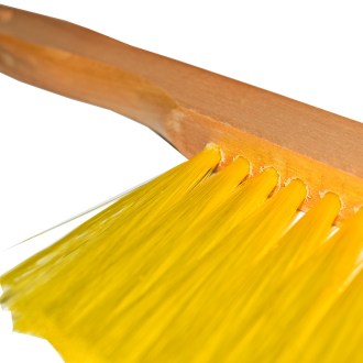 Bee brush with handle - plastic brush brush